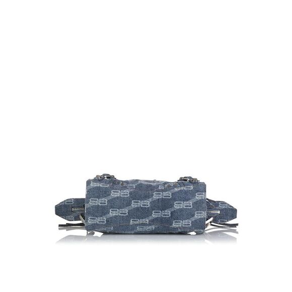 Pre Loved Balenciaga Denim Neo Cagole XS Satchel - Picture 4 of 8